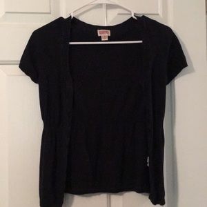Short sleeve cardigan